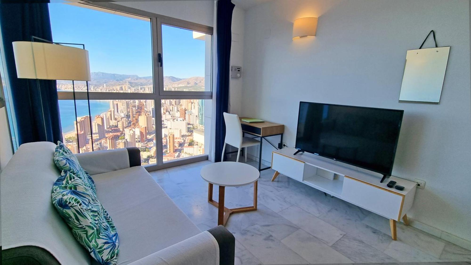 Highrise Apartment With Private Terrace & Sea Views - 34Th Floor Бенідорм Екстер'єр фото