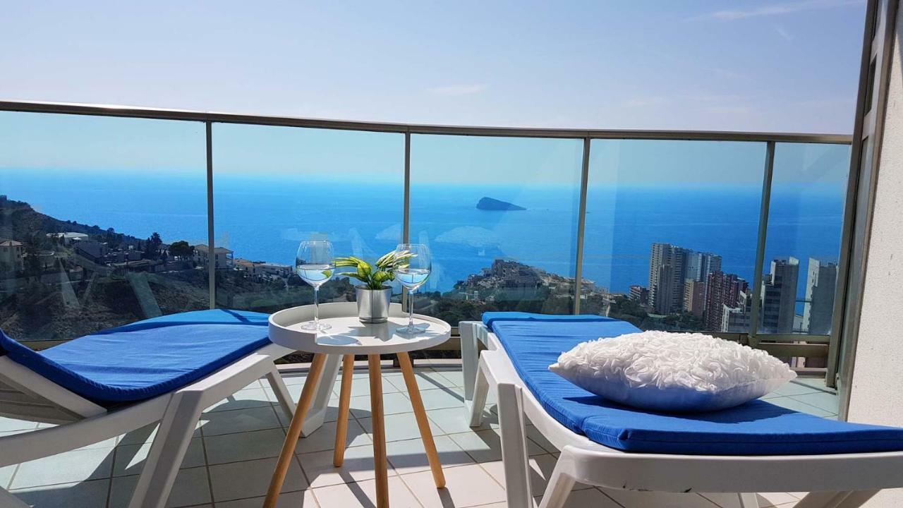 Highrise Apartment With Private Terrace & Sea Views - 34Th Floor Бенідорм Екстер'єр фото